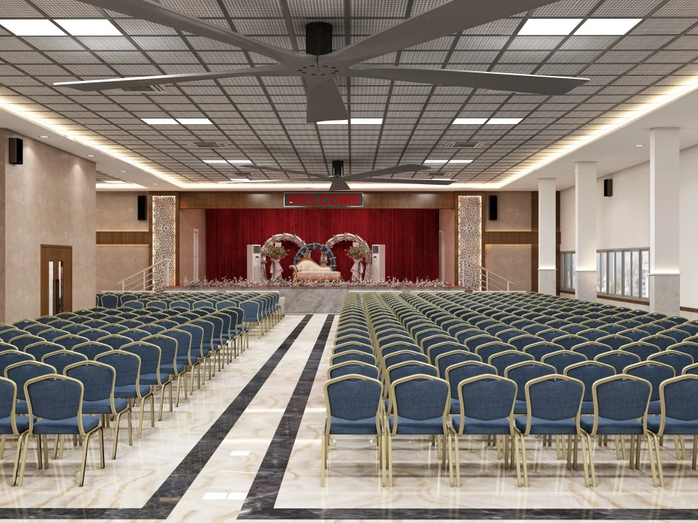 Approved builder 3D render of ANVAYA Banquet